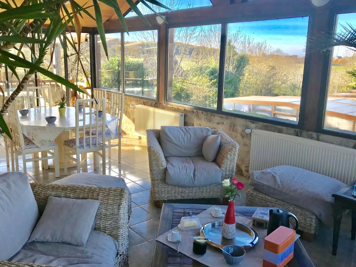 Maison De Charme Piscine Couverte Chauffee Mayrinhac-Lentour Dış mekan fotoğraf